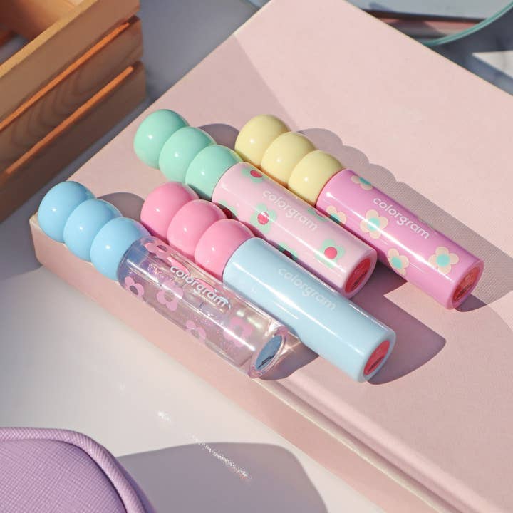 PINEAPPLE Beauty - Wholesale Lip Stain/Dye/Tint - Colorgram COL082 Sweet Persimmon Fruit Glass Tint - 4 pcs6