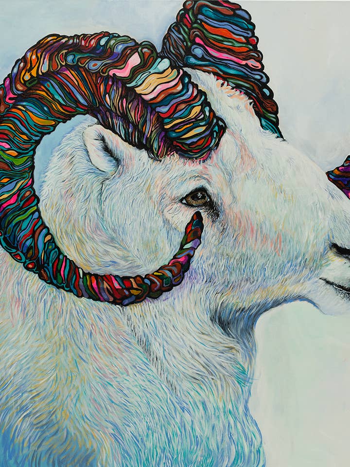 Alpengloed Giclee Kunstdruk voor wholesale door Sevigny Studio