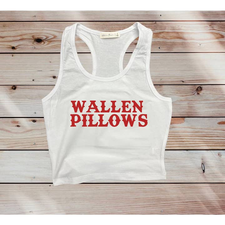 Free Spirit - Wholesale Tank Top - Women's - Wallen Pillows Cropped