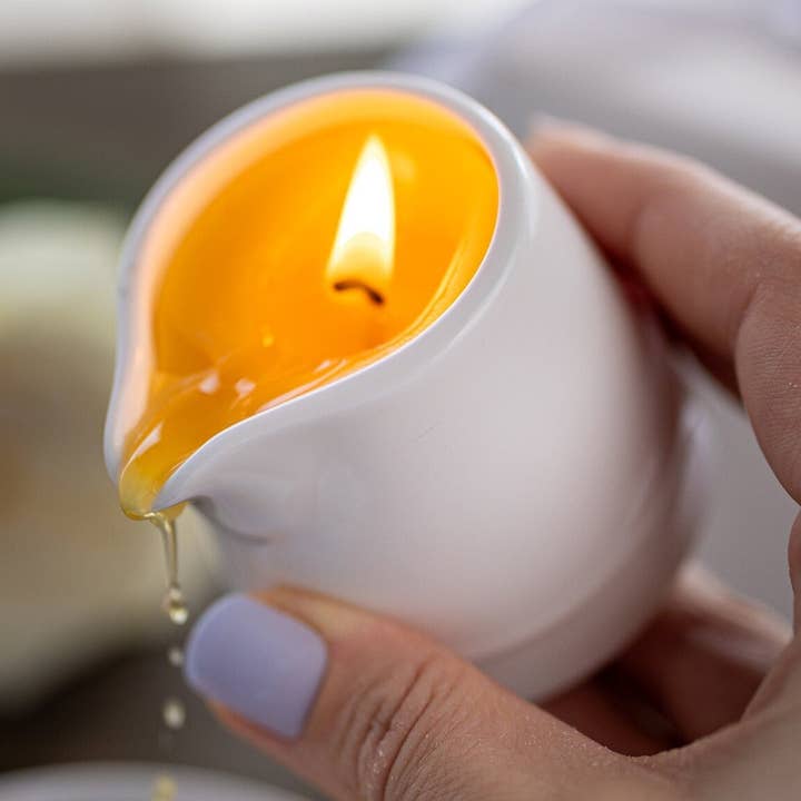 MySunshineCandless - Vendita all'ingrosso Candela in vasetto - Candela da massaggio con oli essenziali terapici, fatta a mano0