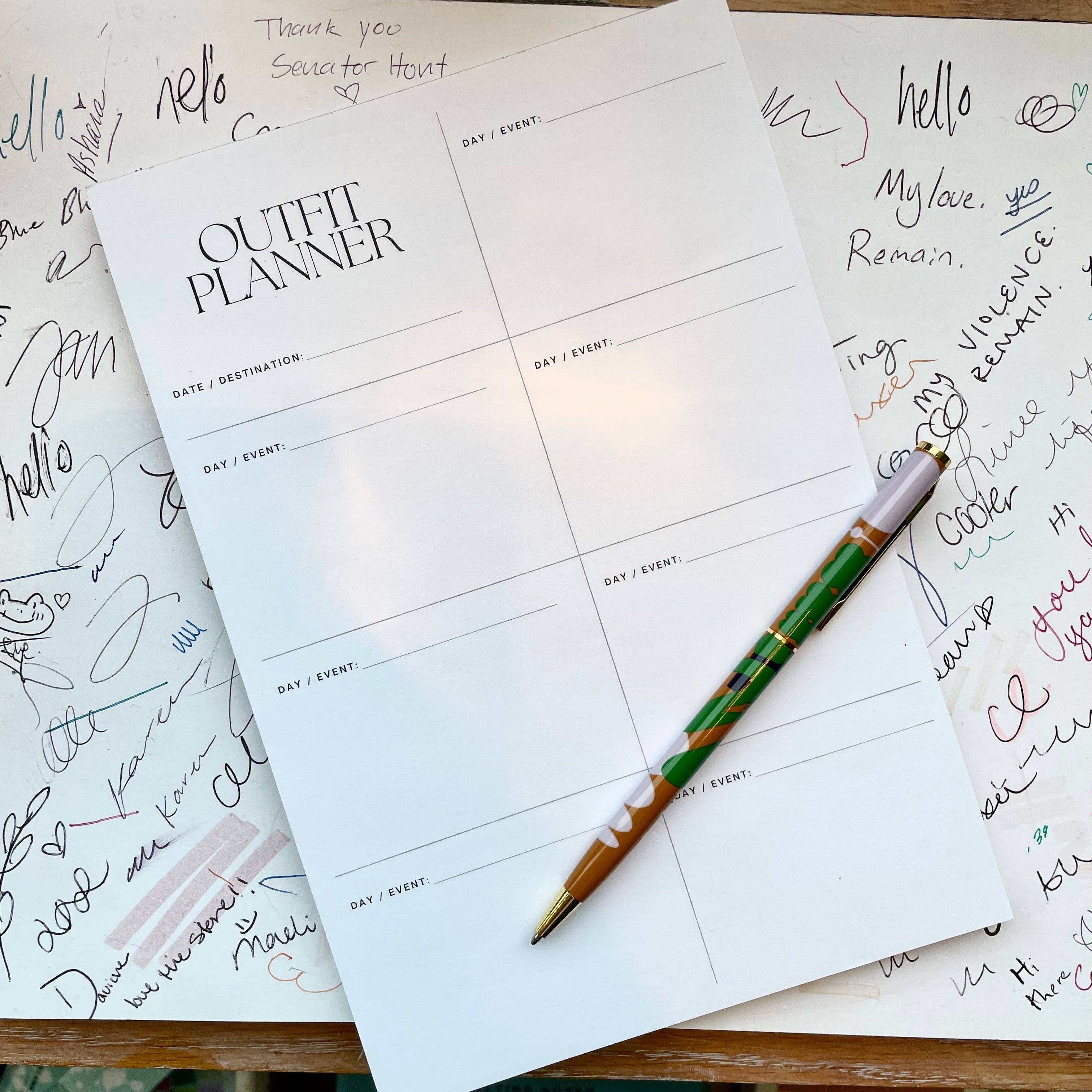 Majorette Stationery - Wholesale Notepad - Outfit Planning Notepad2