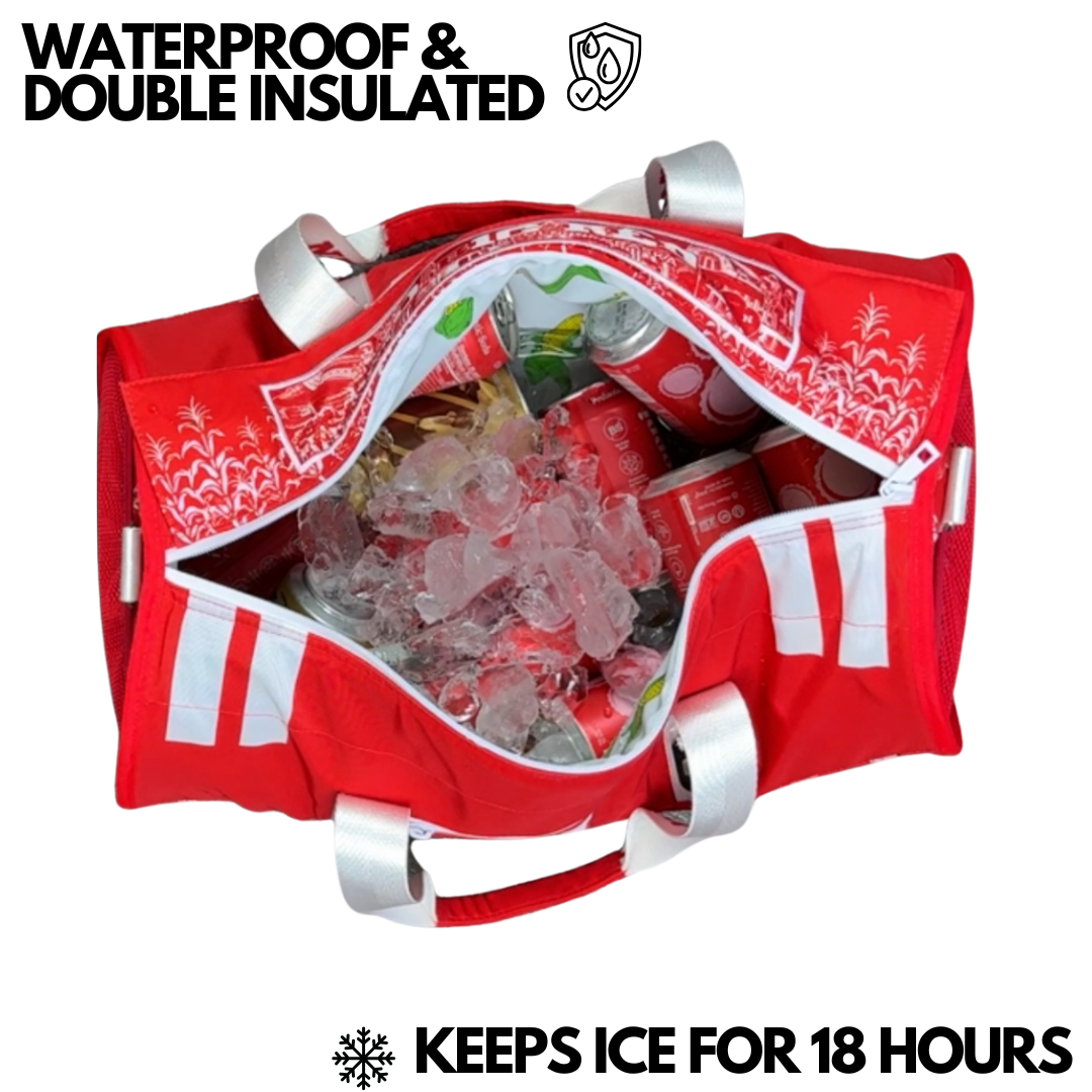 Varsity Cooler - Wholesale Cooler/Cooler Bag - University of Nebraska Duffle Cooler2