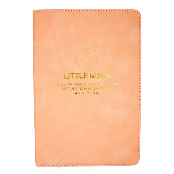 A5 Journal Little Miss Hates Writing/Loves Drawing for wholesale by Properly Improper