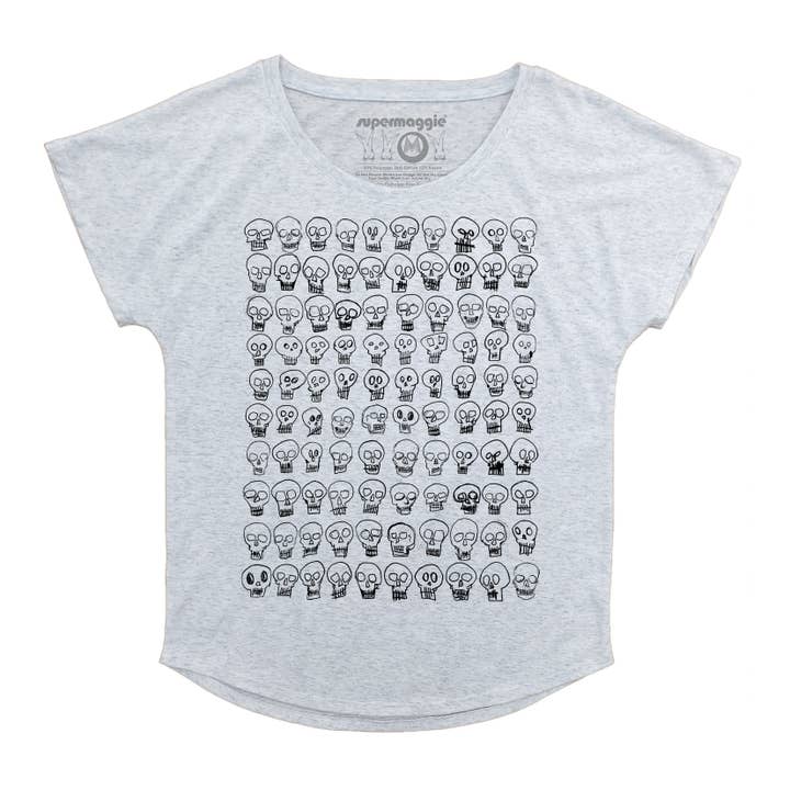 Supermaggie @ Faire - Wholesale Screen Printed T-Shirt - Women's - Catacombs Nina Tee2