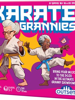 Karate Grannies - Bring your mojo to the dojo for wholesale by Cheatwell Games