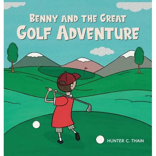 Books by splitShops - Wholesale Sports & Recreation Book - Benny and The Great Golf Adventure - Hardcover