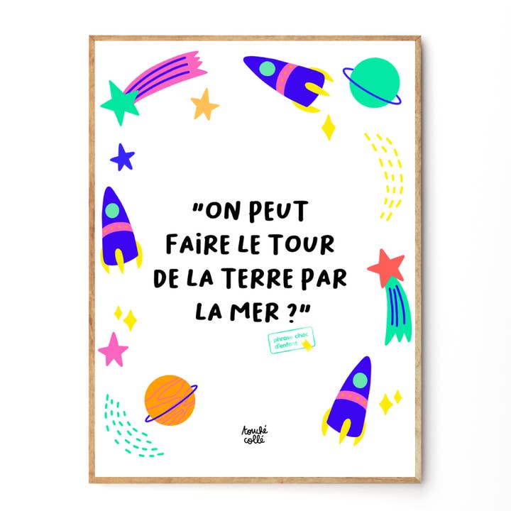 THE POSTER THAT PUTS A HELL OF GLUE 18x24 for wholesale by Touché Collé