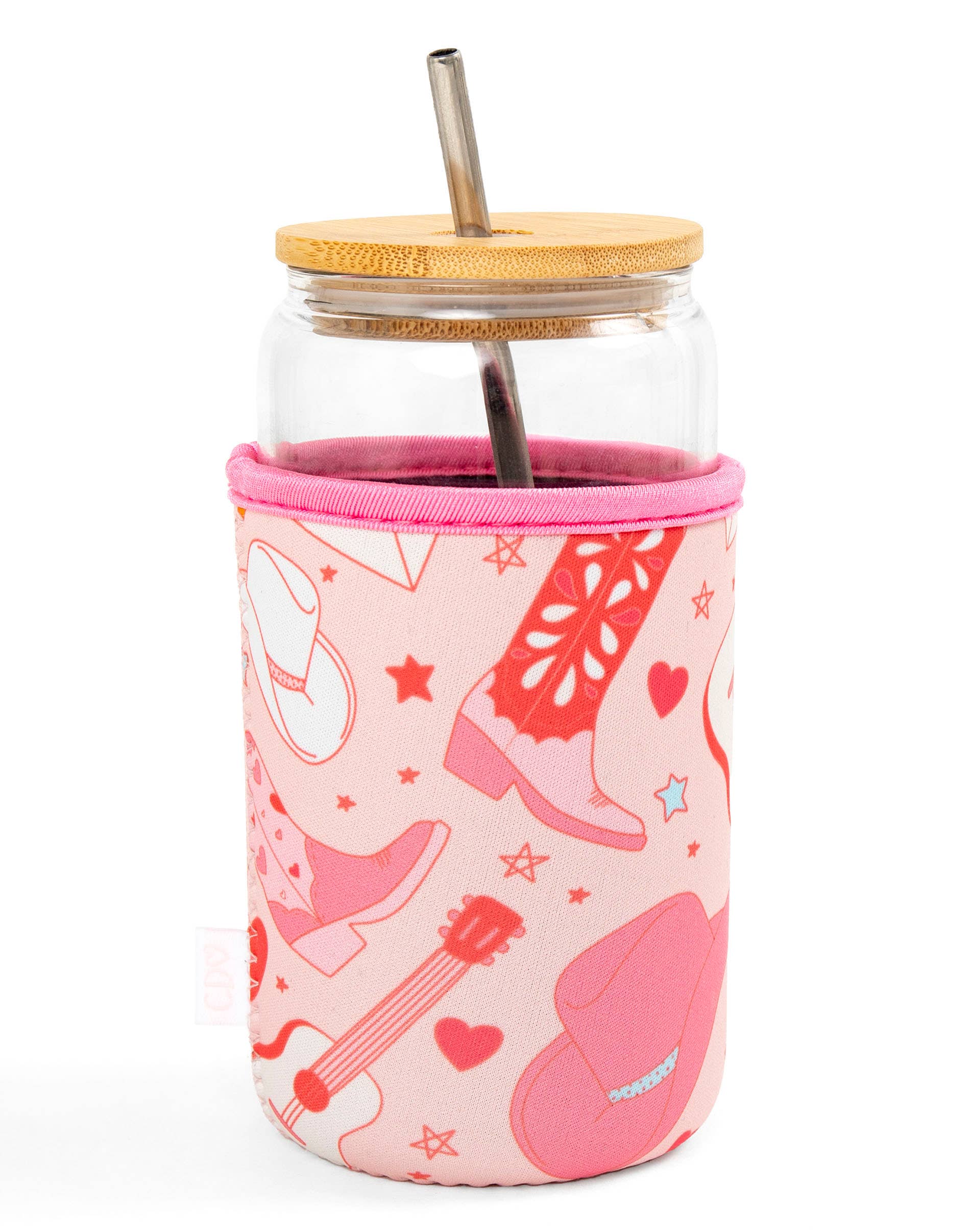 Callie Danielle - Wholesale Drink Huggers & Koozies - Howdy Cowgirl Western Drink Sleeve2