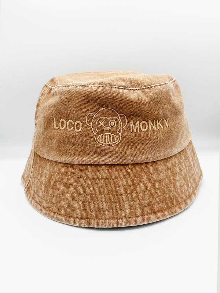 Vintage effect bob hat Beaver by Loco Monky for wholesale by LOCO MONKY