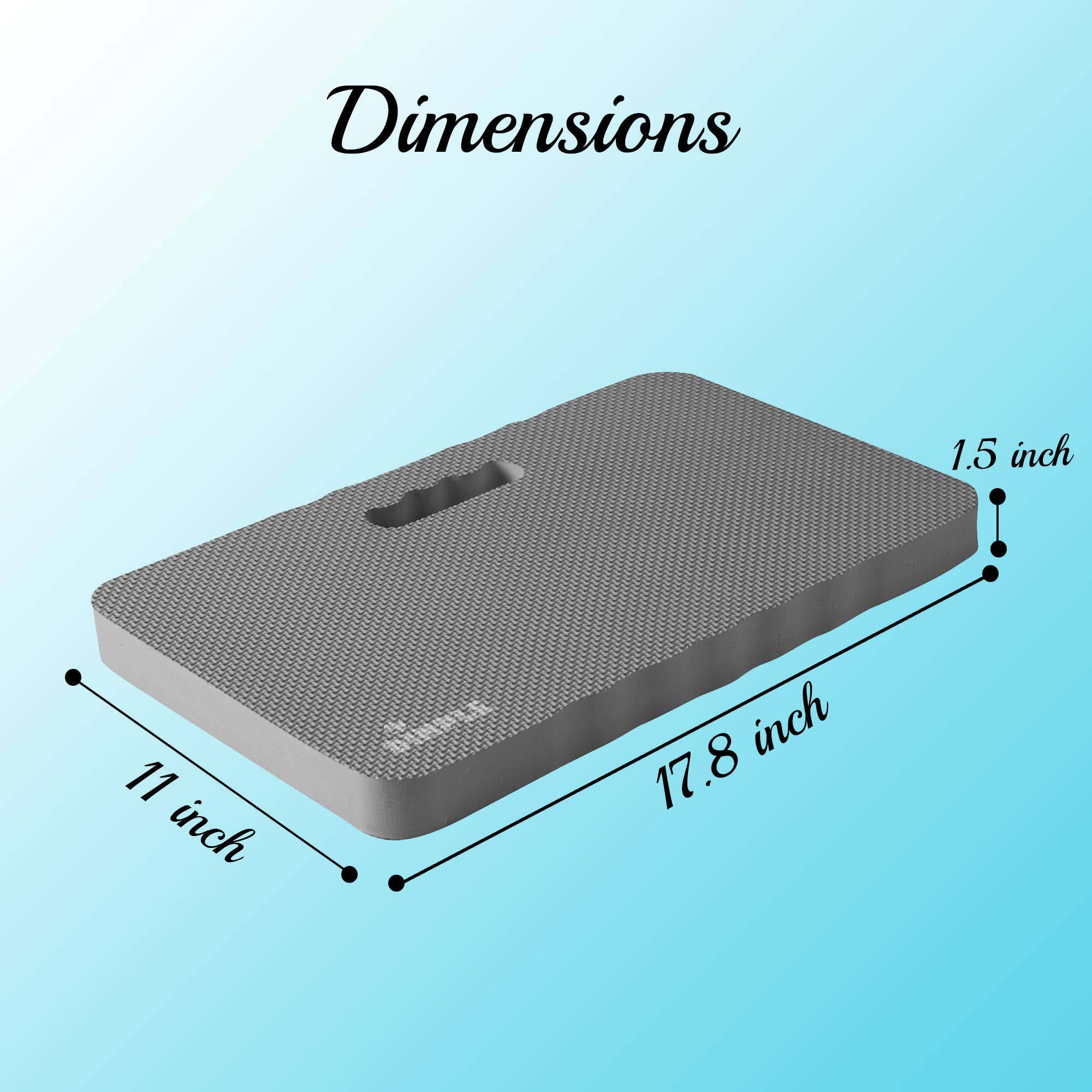 Dimple – wholesale Gardening kneeling pad – High Density Thick Foam Comfort Kneeling Pad Mats, Grey2