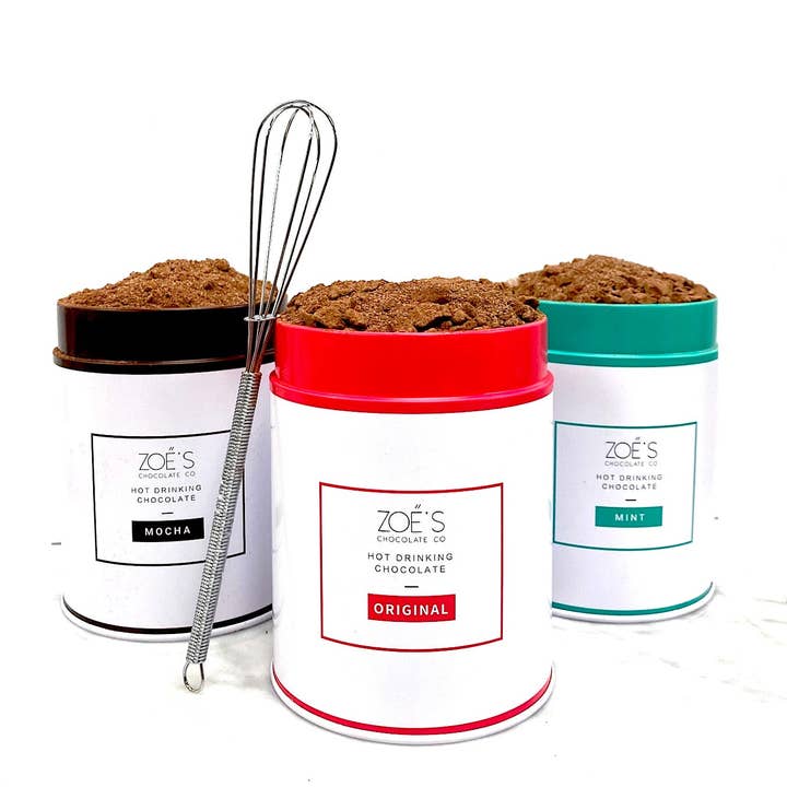 Zoe's Chocolate Co - Wholesale Hot Cocoa Mix/Kit - Hot Drinking Chocolate Gift Set