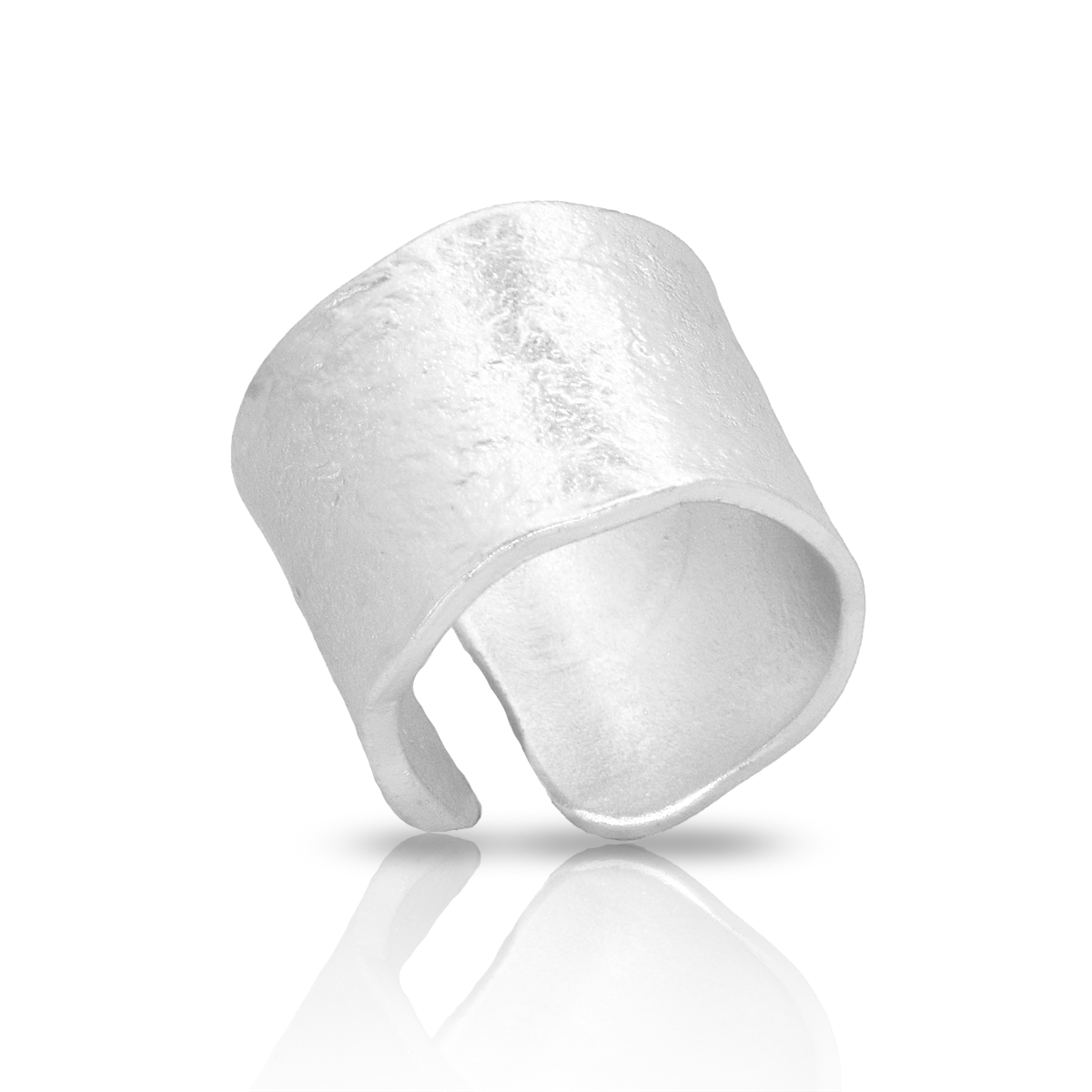 KARINE SULTAN - Wholesale Cocktail/Statement Ring - Trendy Textured Cigar Band Ring for Every Occasion2