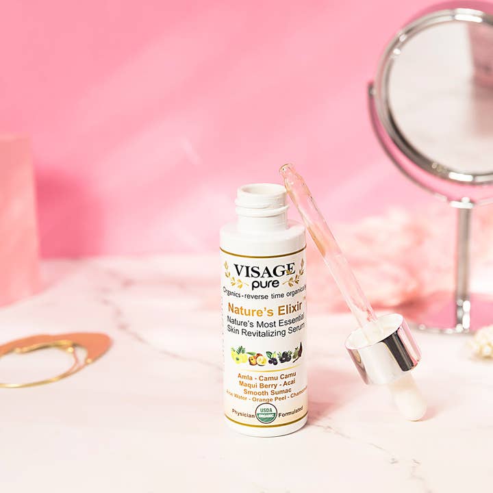 Visage Pure – Großhandel Gesichtsserum/-konzentrat – Nature's Elixir - Essentielles vitalisierendes Vitamin und Nährstoffe - Serum