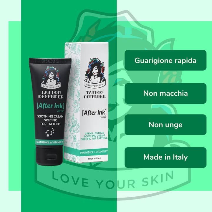 Tattoo Defender - Wholesale Tattoo Ointment/Care - Soothing Cream for Tattoo Care with Hyaluronic Acid1