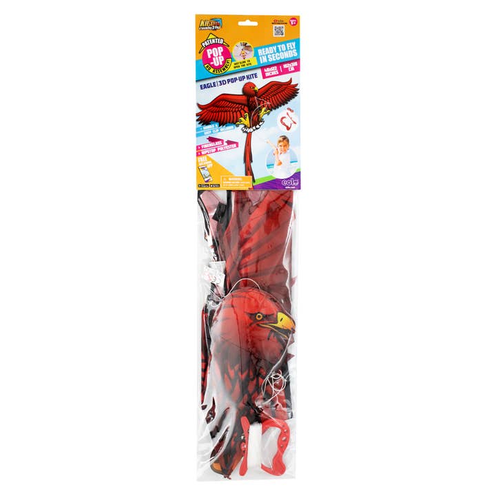 Stream Machine - Wholesale Sporting Game - Kids & Baby - Kites Ready 2 Fly Eagle 3d Pop Up Kite3
