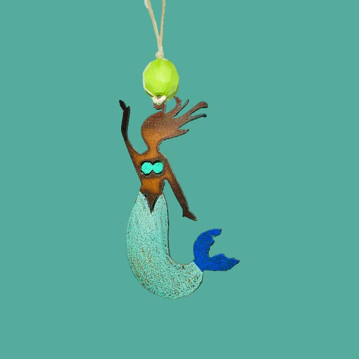 Whimsies - Wholesale Ornament - MERMAID Ornament nautisch oceaanzeecadeau kustsouvenirs 1