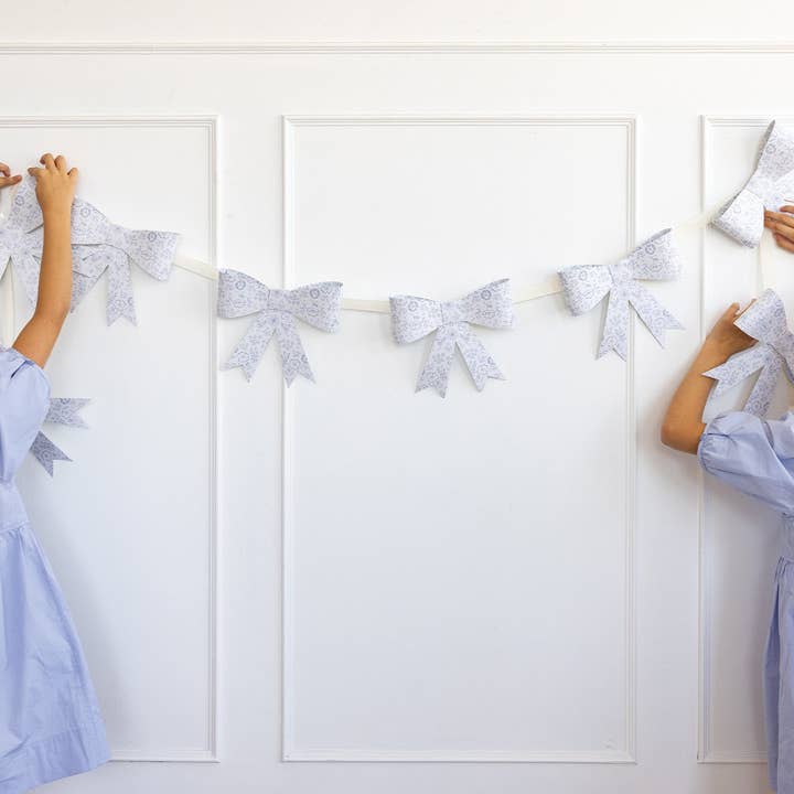 My Mind’s Eye - Wholesale Party Sign/Banner - PEM1102 - Floral Bow Banner