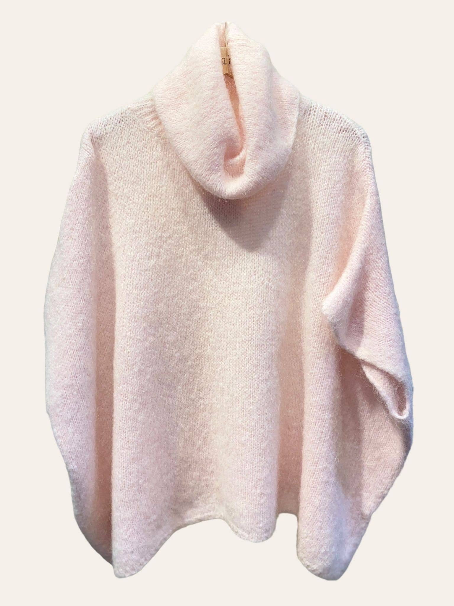 NAÏS PARIS – wholesale Poncho - Dam – Polotröja i ponchostil i mohair och ull41