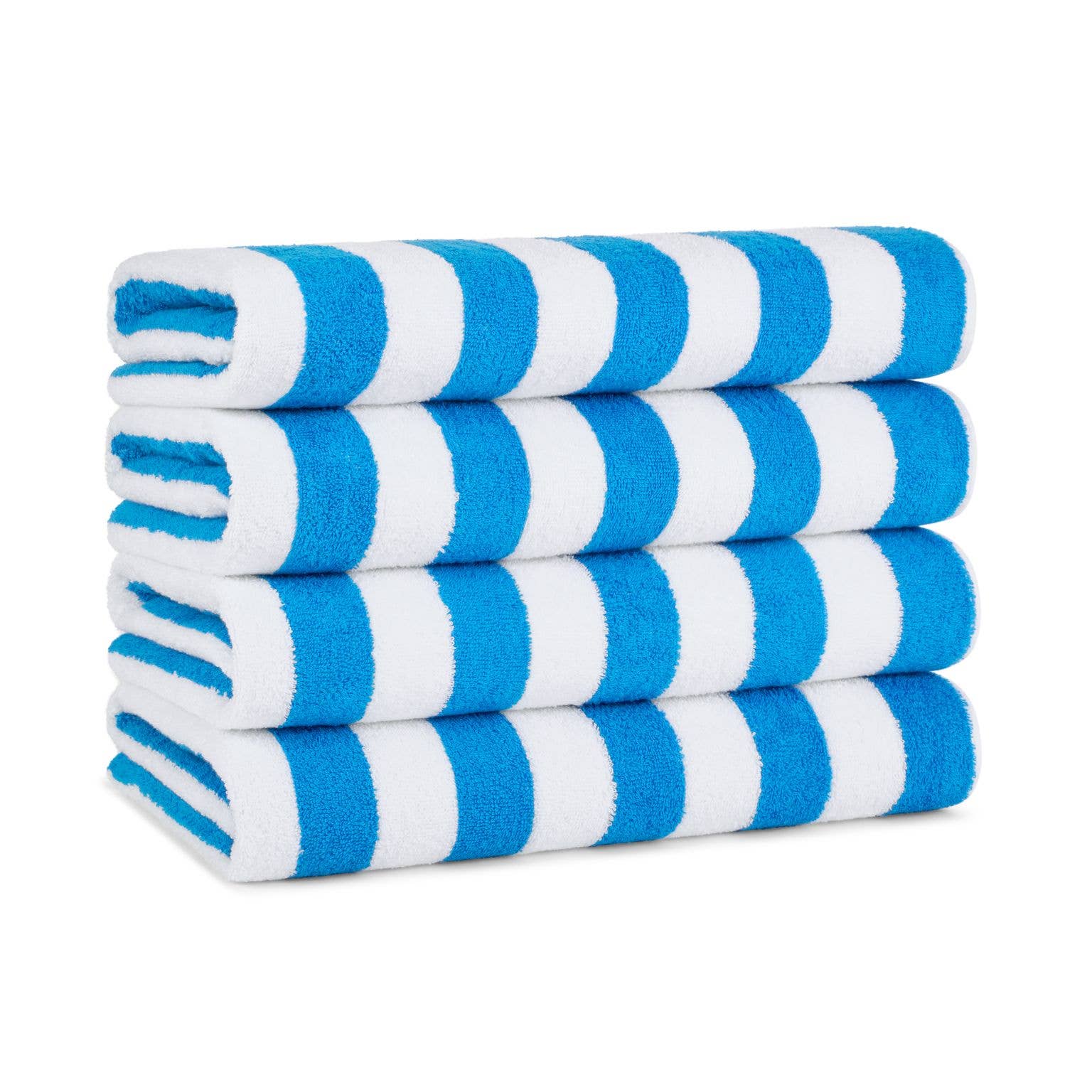 Arkwright Home - Wholesale Beach Towel - California Cabana Striped Beach Towels (Pack of 4)0