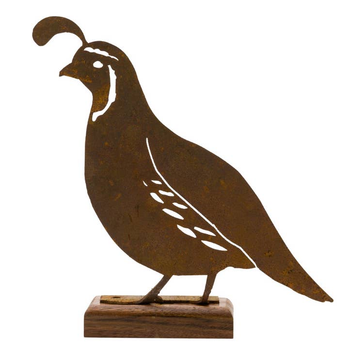California Quail Tab for wholesale by Elegant Garden Design