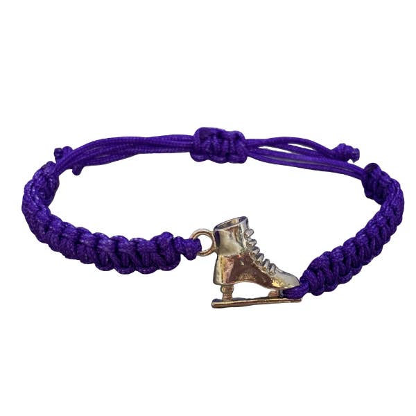 Sportybella - Wholesale Woven/Braided Bracelet - Skating Adjustable Rope Bracelet - Pick Color