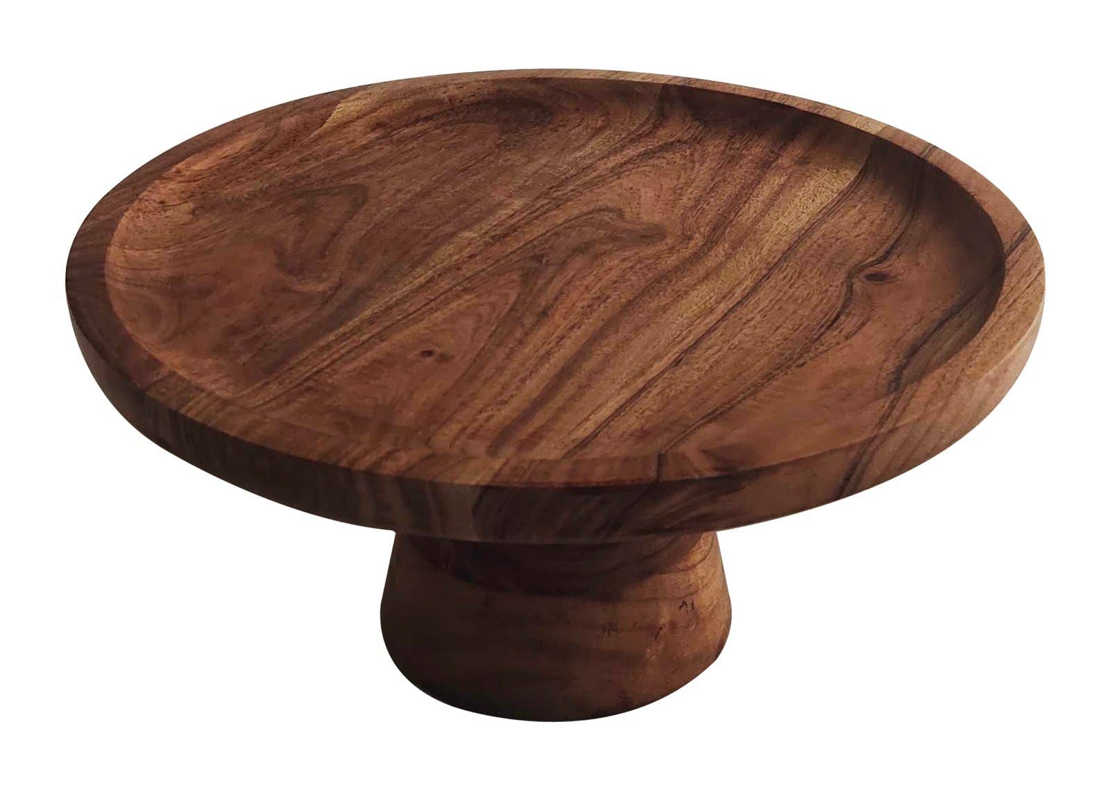 Nautical n Tropical - Vendita all'ingrosso Alzate per torte - Alzata per dolci in legno di acacia naturale0