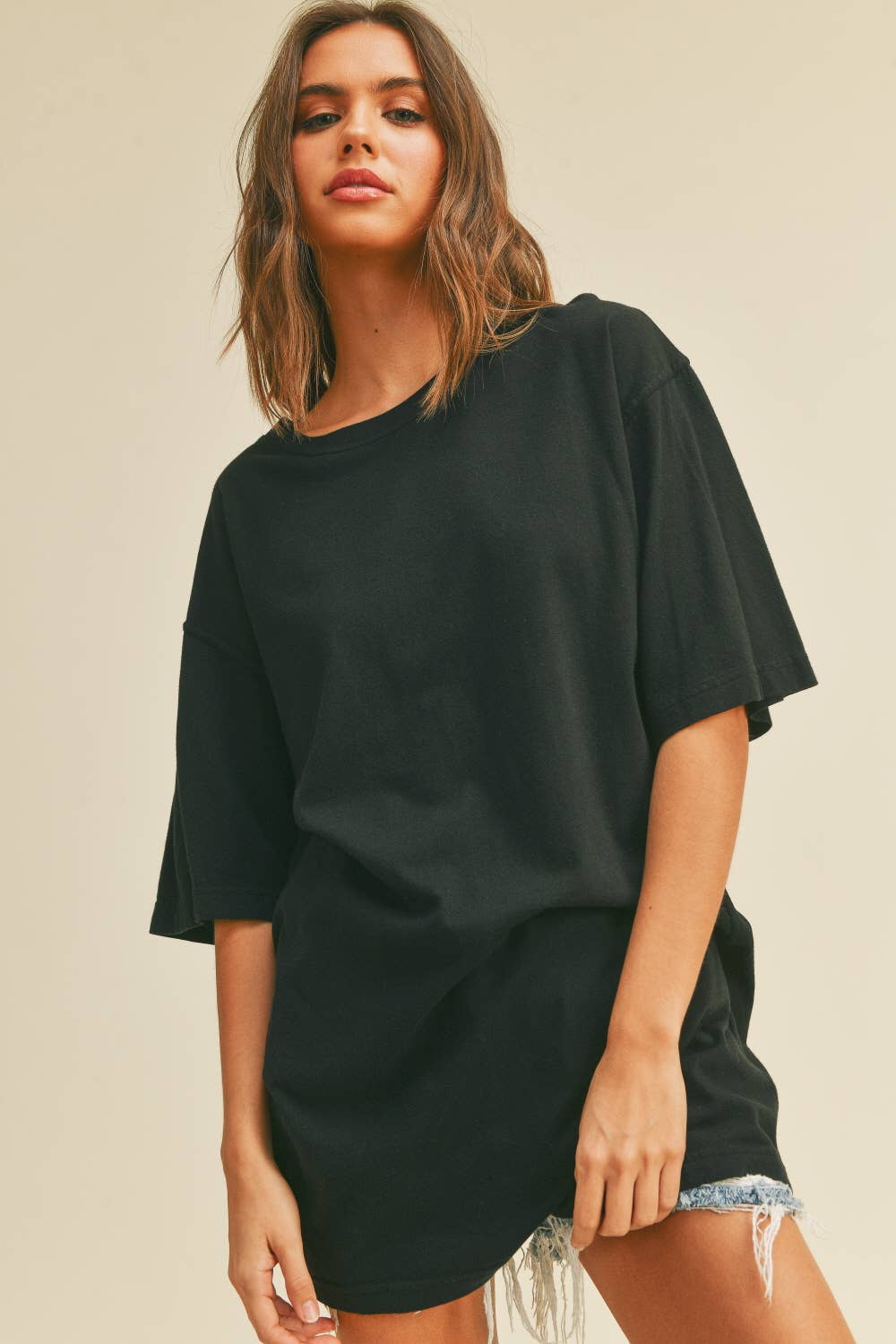Honestee - Wholesale T-Shirt - Women's - Blank Oversized T-Shirt1