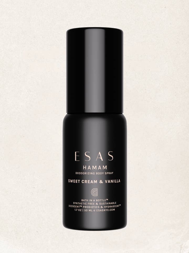 Sweet Cream & Vanilla Organic Hamam Deo Body Spray– Vanilla for wholesale by ESAS