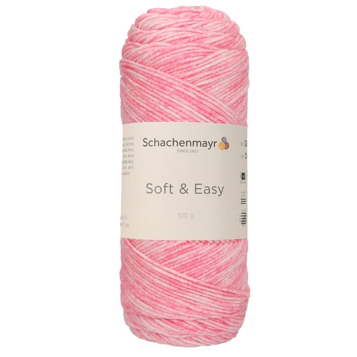 Schachenmayr Soft & Easy Color 10 x 100 g por atacado de MEZ Crafts Germany