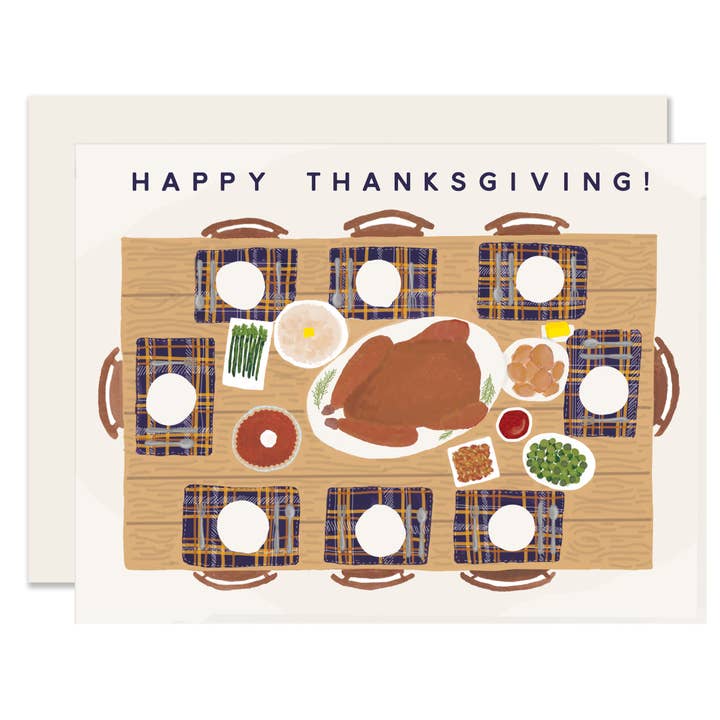 Thanksgiving Table for wholesale by Slightly Stationery