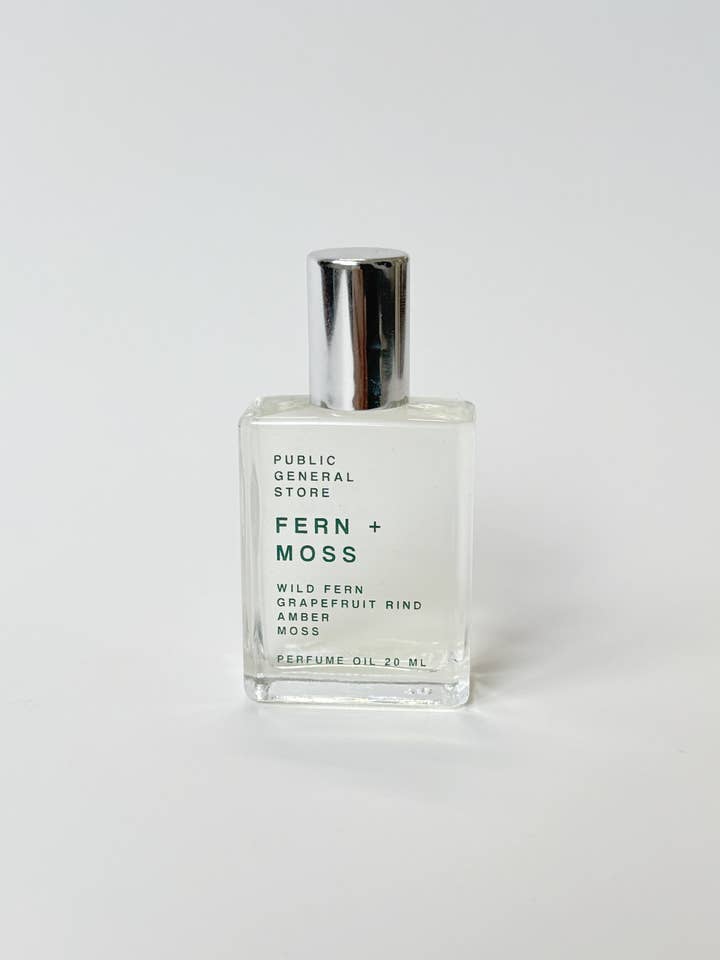Fern + Moss Perfume Oil for wholesale by Public General Store inc
