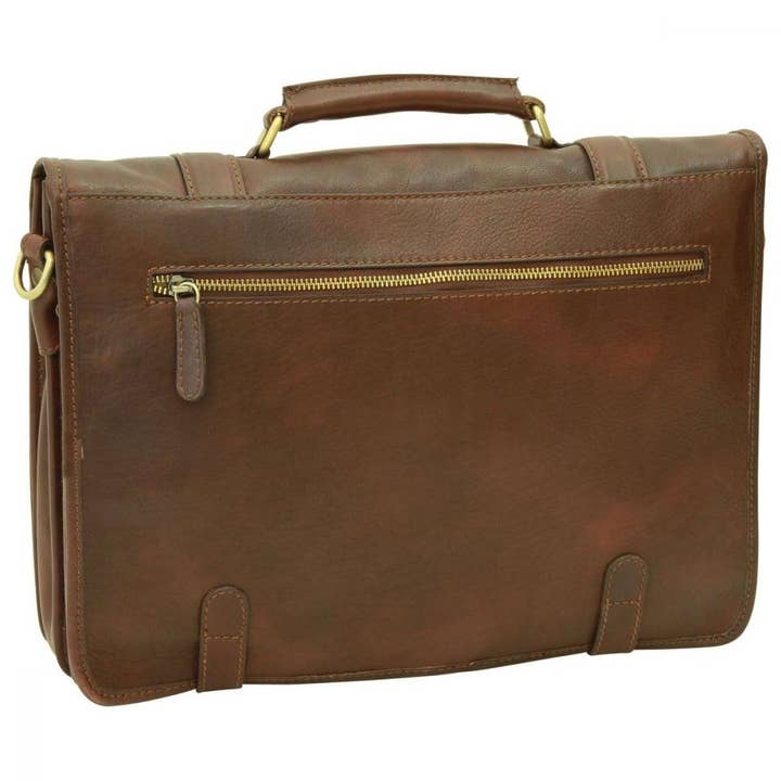 Old Angler Firenze - Wholesale Briefcase - Unisex - Calfskin Nappa Leather Briefcase16