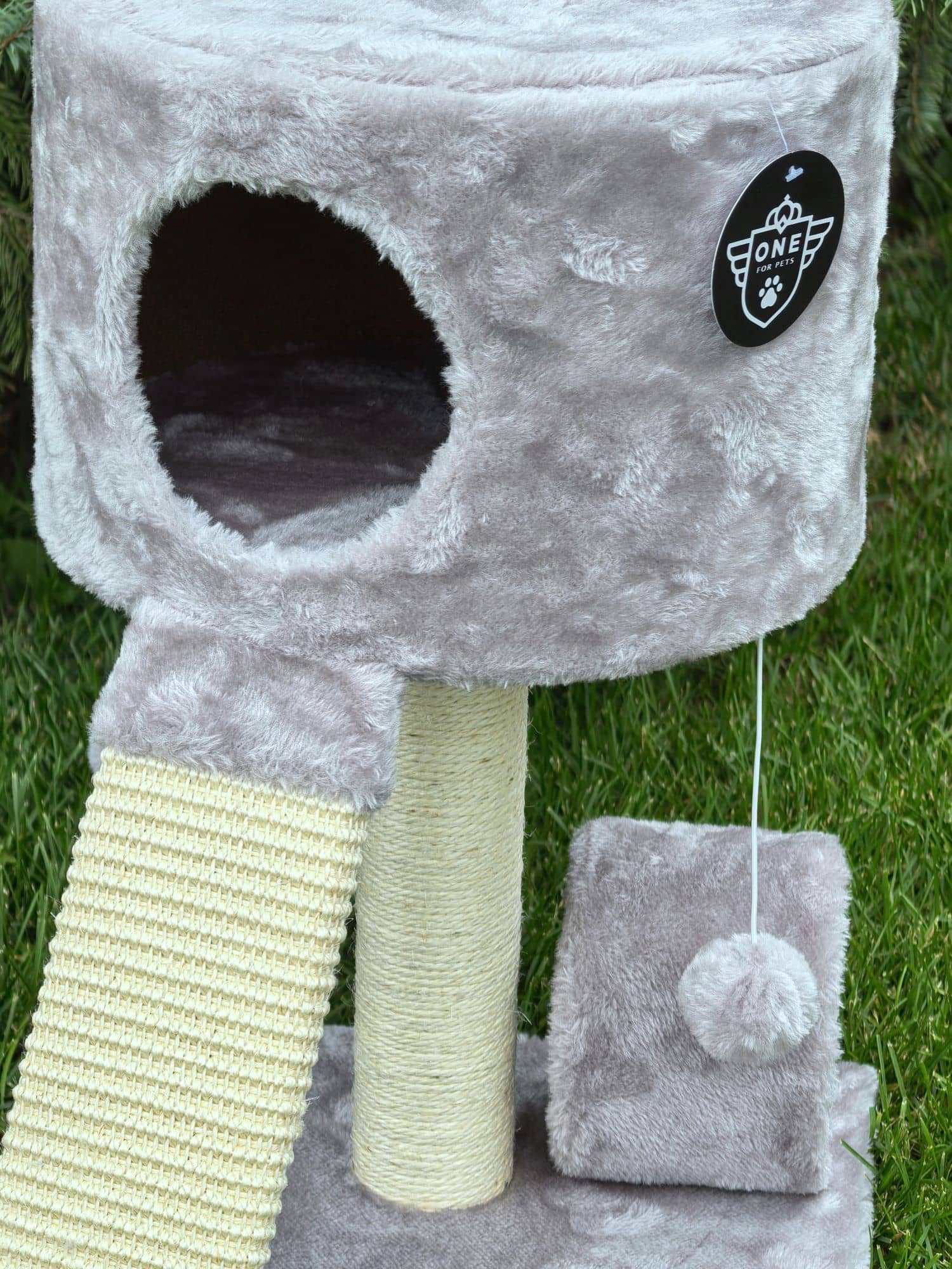 One for Pets - Wholesale Pet Scratcher - Cat - Cat Hiding Post with Scratchers2