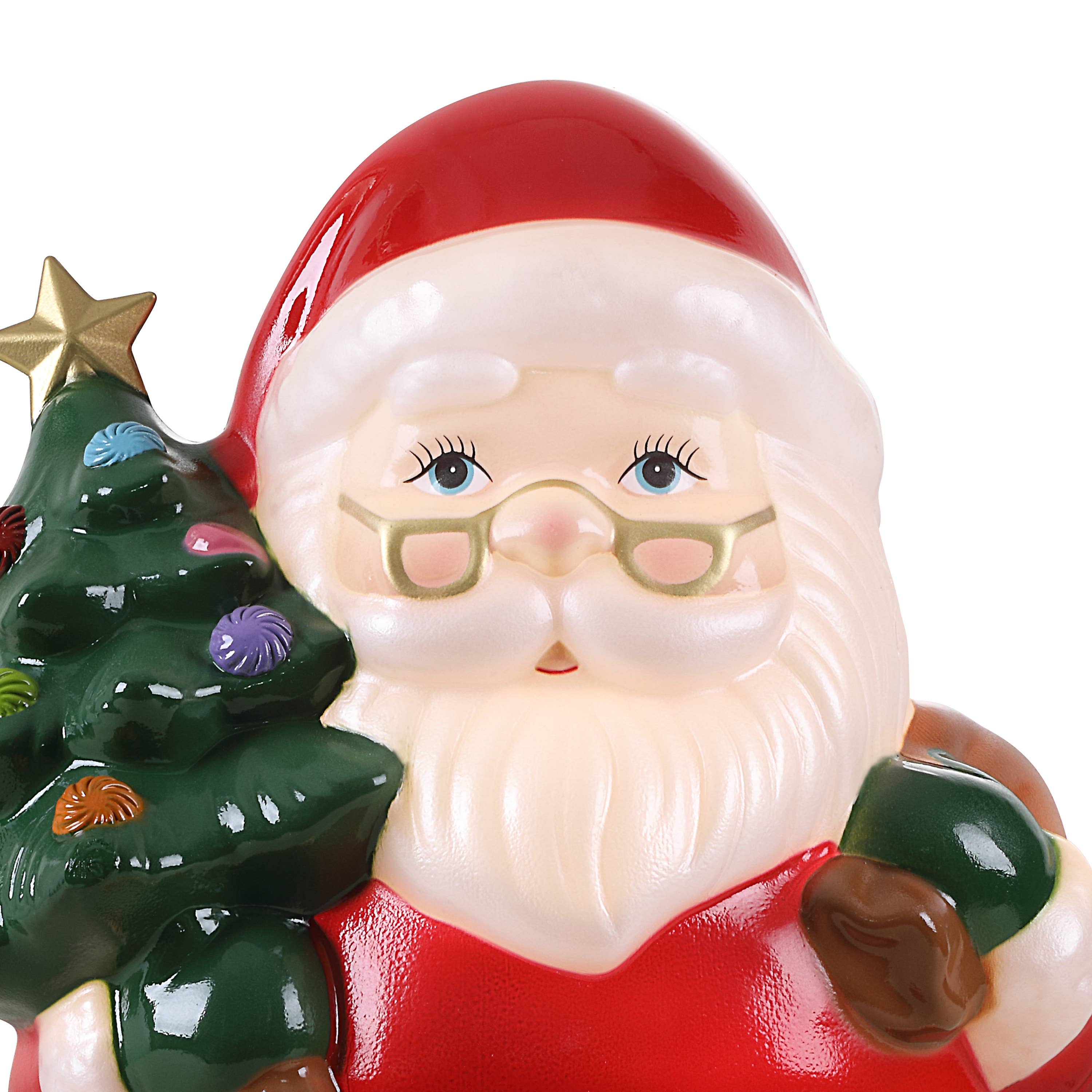 Mr. Christmas - Wholesale Christmas Decoration - 24 In. Lit Santa Blow Mold3
