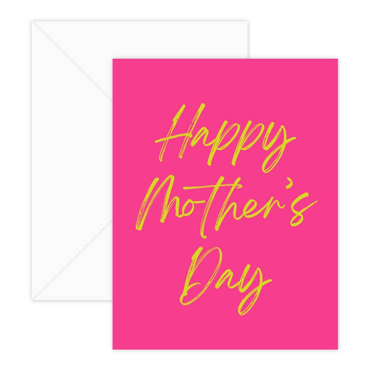 "Happy Mother's Day" A2 Card | Bold Colorful Card for Mom for wholesale by Sarah Curran Designs