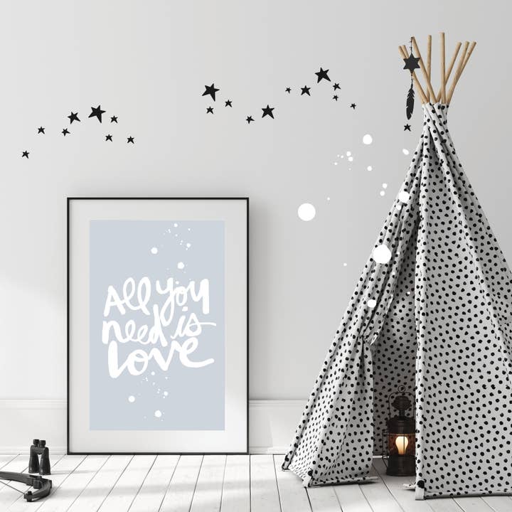 All you need is love - Art Print for wholesale by Sacred Space Sisters