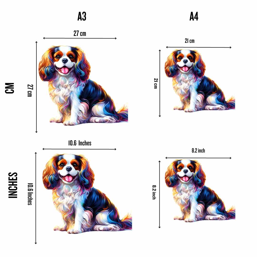 Crafthub - Wholesale Puzzle - Adult - Cavalier King Charles Spaniel Dog - Jigsaw Puzzle1
