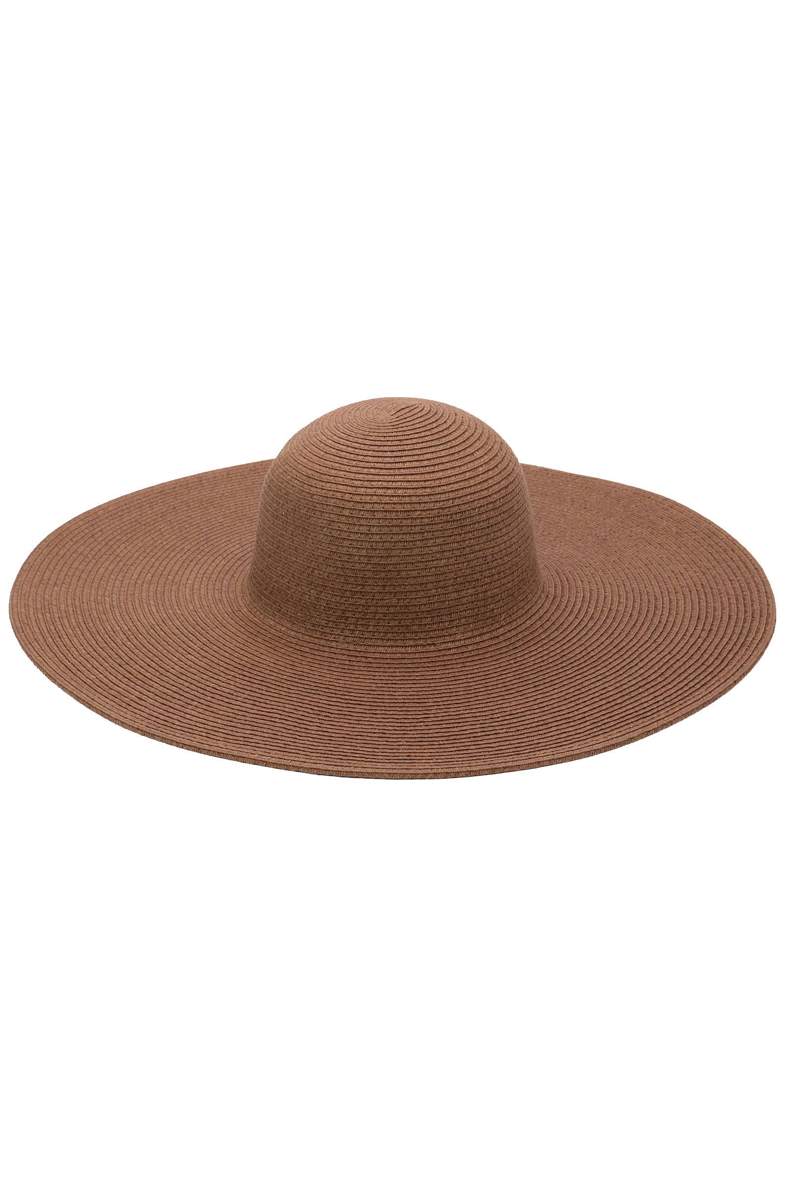 Cap Zone - Wholesale Straw Hat - Women's - Matte Solid Heavy-weight Floppy Straw Sun Hat2