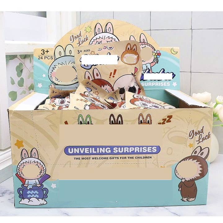 Diacly - Wholesale Figurine Toy - Kids - 24pk Funny Character Mystery Pack Joyful Surprise Toys