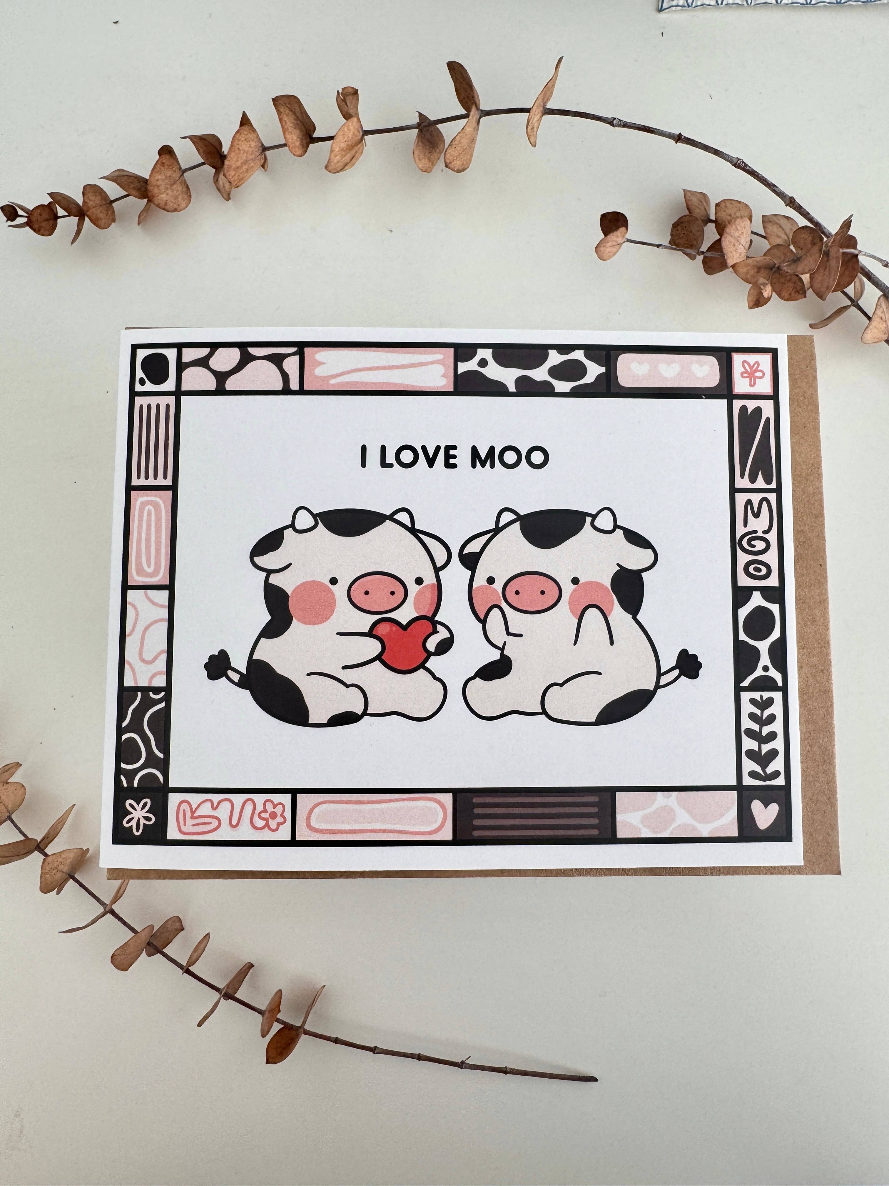 iristocat - Wholesale Love Card - Love Themed Animal Greeting Cards1