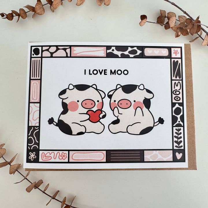 iristocat - Wholesale Love Card - Love Themed Animal Greeting Cards1