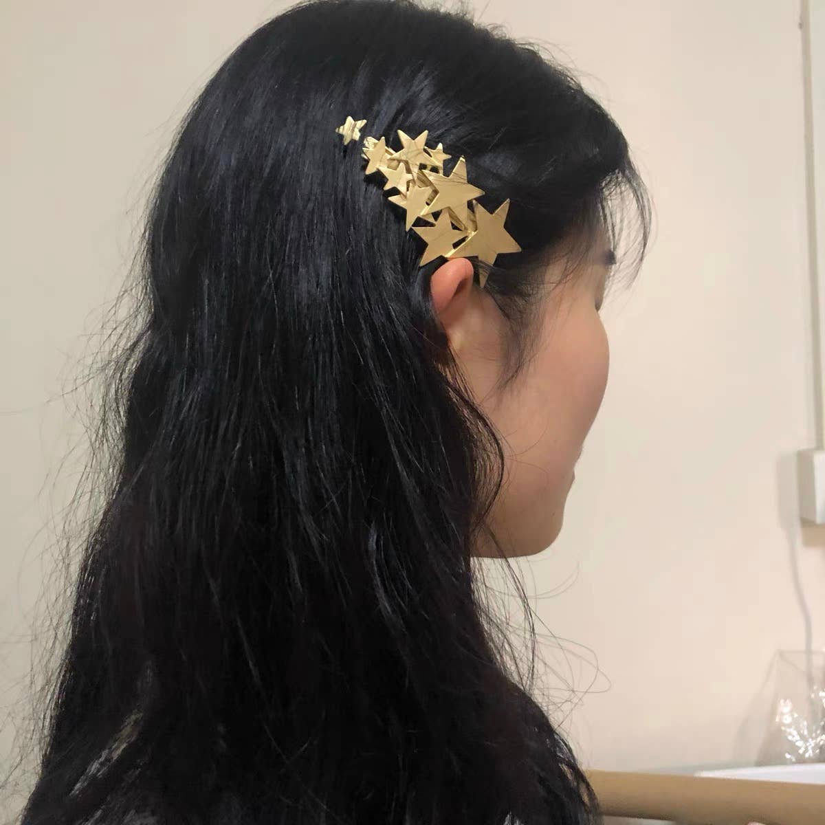 LadyJuneAccessories – wholesale Hair clip – Women’s – Gold Star Hair Clip,Hair Accessories,Barrette,Gift.Bride6