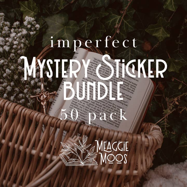Meaggie Moos - Wholesale Sticker - Imperfect 3" Mystery Sticker Bundle | 50 Stickers0