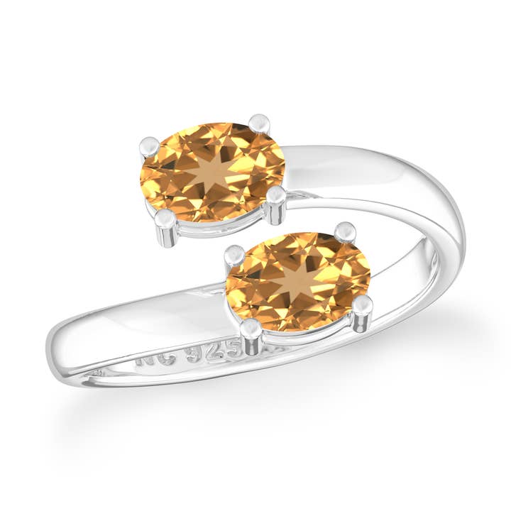 Naturlig ædelsten pære oval rund justerbar ring, sølv for engroshandel hos Nature Crafts