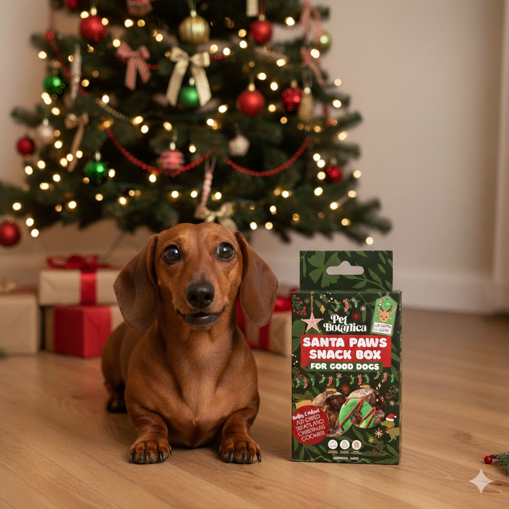Pet Botanica - Wholesale Pet Treats - Dog - Santa Paws Snack Box | Christmas Treats | Dog Christmas gift2