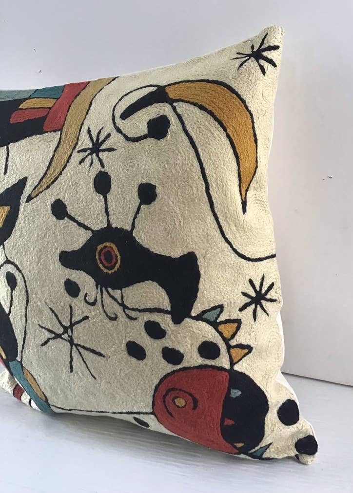 natural habitat – Engroshandel Pyntepude – Pude Kædesting 24" Miro #8 Creme1