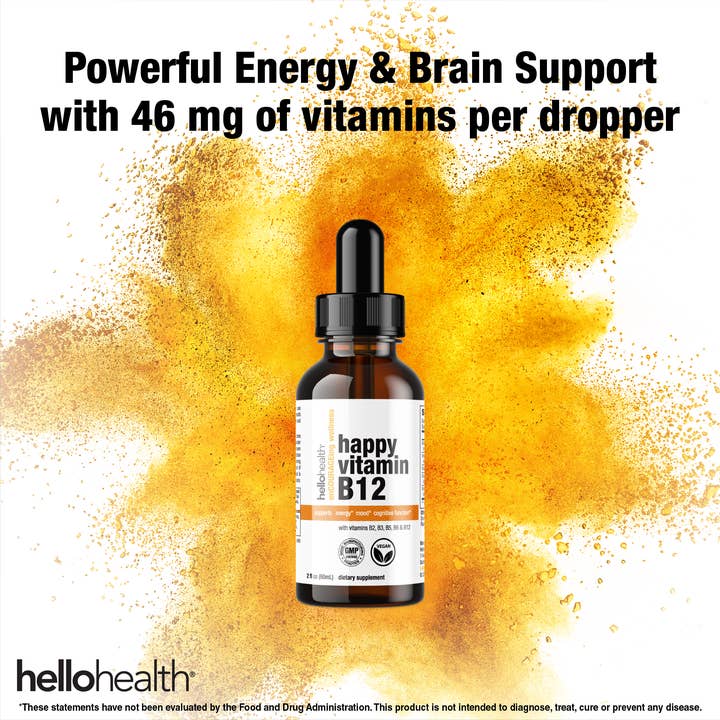 Hello Health - Wholesale Oral Supplement/Vitamin - Happy Energy Vitamin B12