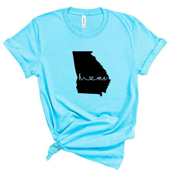 Home State Graphic Tee For All 50 States for wholesale by 923 By Design