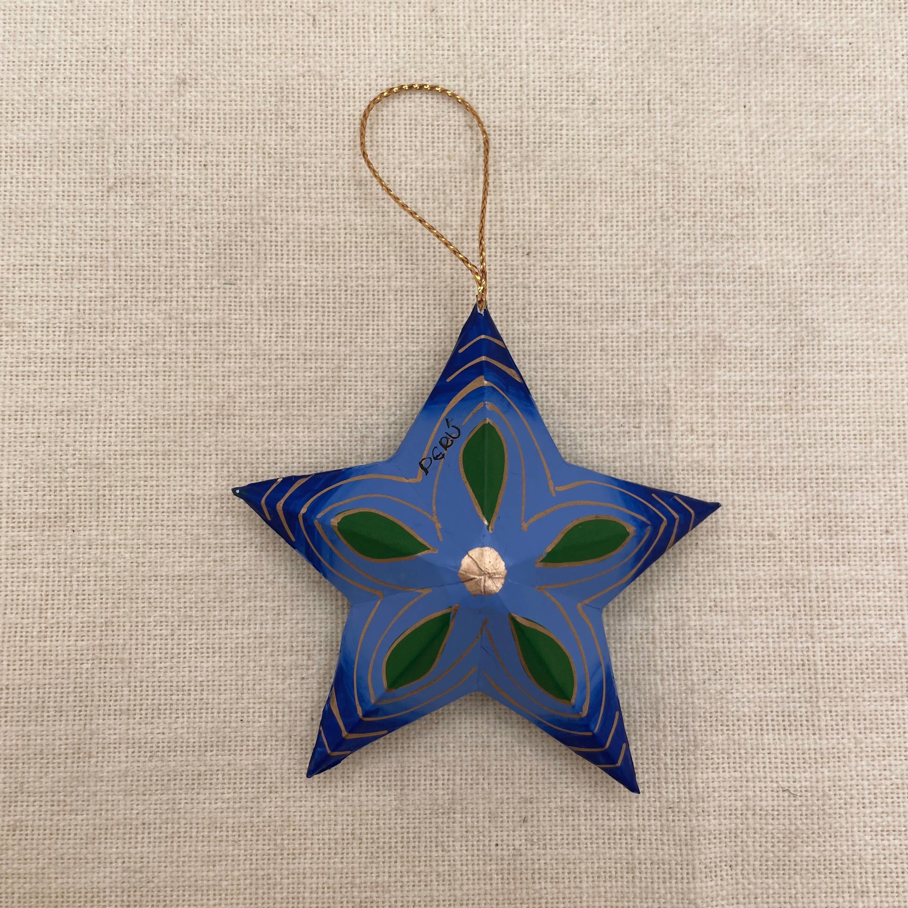 Tesoros Trading Company - Wholesale Ornament - Star Ornament with Nativity,  Peru1
