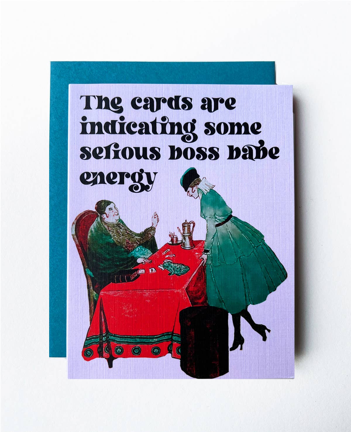 The Twentieth - Wholesale Everyday Greeting Card - Tarot Card Art Deco Boss Babe Card